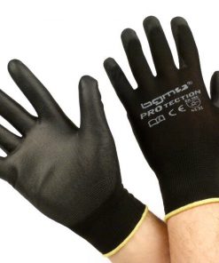BGM0400XL Arbeitshandschuhe – Mechaniker Handschuhe – Schutzhandschuhe -BGM PRO-tection- Feinstrickhandschuh 100% Nylon mit Polyurethan Beschichtung – Grösse XL (10)