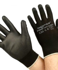 BGM0400XS Arbeitshandschuhe – Mechaniker Handschuhe – Schutzhandschuhe -BGM PRO-tection- Feinstrickhandschuh 100% Nylon mit Polyurethan Beschichtung – Grösse XS (6)