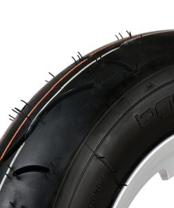 BGM35010SLKG Reifen komplett Set -BGM Sport, schlauchlos, Vespa- 3.50 – 10 Zoll TL 59S (reinforced) – Felge 2.10-10 – Silbern